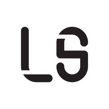 İlk harf vektör logosu simgesi mi?