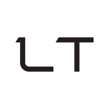 İlk harf vektör logosu simgesi