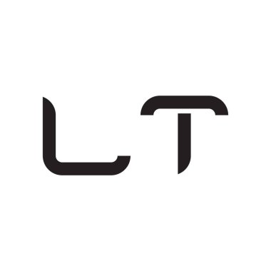 İlk harf vektör logosu simgesi