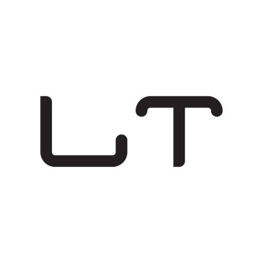 İlk harf vektör logosu simgesi