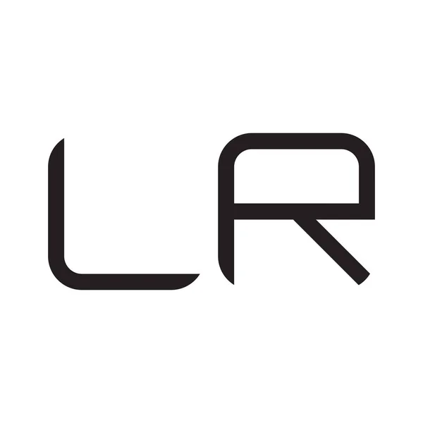 Lr初始字母向量标志图标 — 图库矢量图片