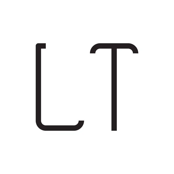 Initial Letter Vector Icon — стоковый вектор