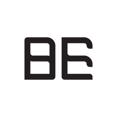 ilk harf vektör logo simgesi