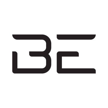 ilk harf vektör logo simgesi