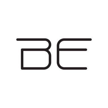 ilk harf vektör logo simgesi