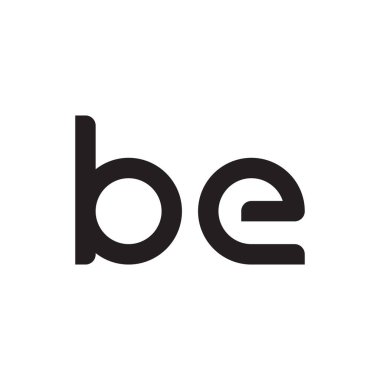 ilk harf vektör logo simgesi