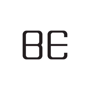 ilk harf vektör logo simgesi