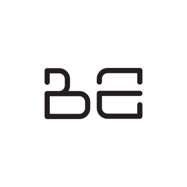 ilk harf vektör logo simgesi