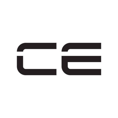 Başlangıç harfi vektör logosu simgesi