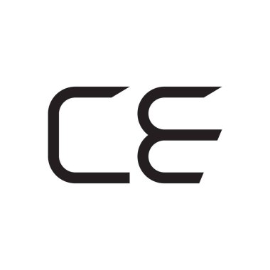 Başlangıç harfi vektör logosu simgesi