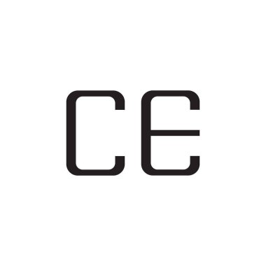 Başlangıç harfi vektör logosu simgesi