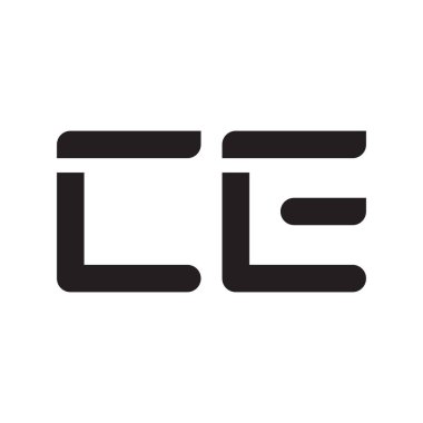 Başlangıç harfi vektör logosu simgesi