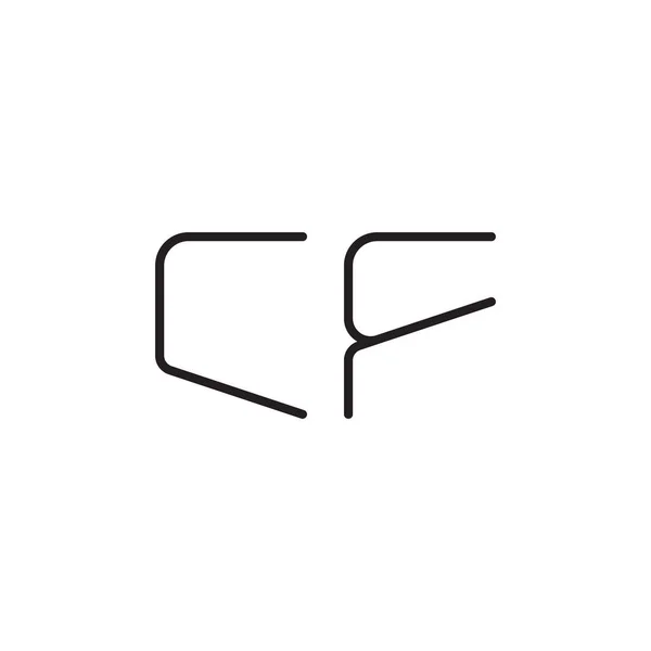 Начальная Буква Вектора Логотипа — стоковый вектор