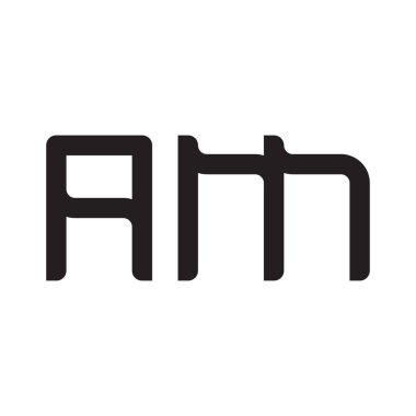 ilk harf vektör logo simgesiyim