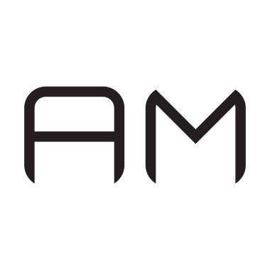 ilk harf vektör logo simgesiyim