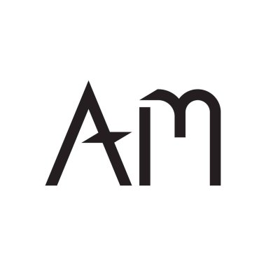 ilk harf vektör logo simgesiyim