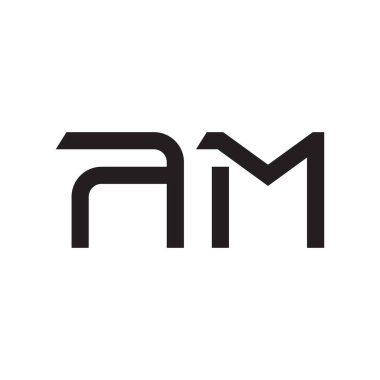 ilk harf vektör logo simgesiyim