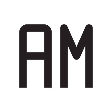 ilk harf vektör logo simgesiyim