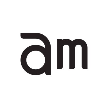 ilk harf vektör logo simgesiyim