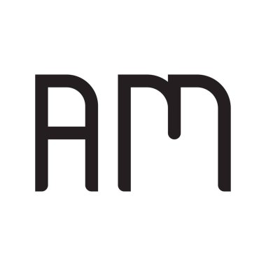 ilk harf vektör logo simgesiyim