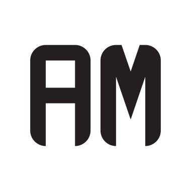 ilk harf vektör logo simgesiyim