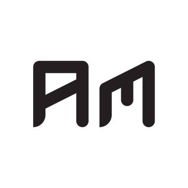 ilk harf vektör logo simgesiyim