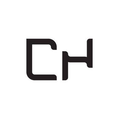 cn ilk harf vektör logo simgesi