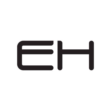 ilk harf vektör logosu simgesi