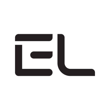 İlk harf vektör logosu simgesi