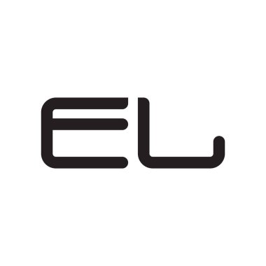 İlk harf vektör logosu simgesi