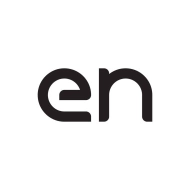 ilk harf vektör logo simgesi