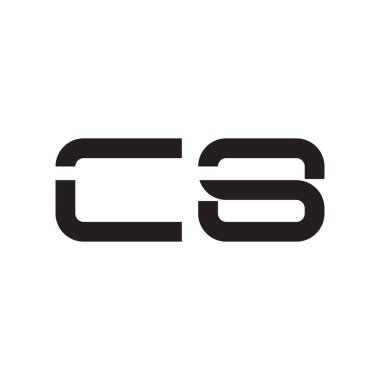 c ilk harf vektör logo simgesi