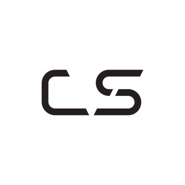 c ilk harf vektör logo simgesi