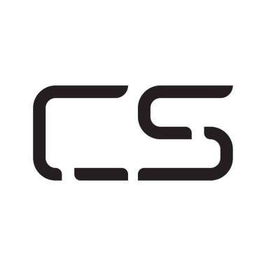 c ilk harf vektör logo simgesi