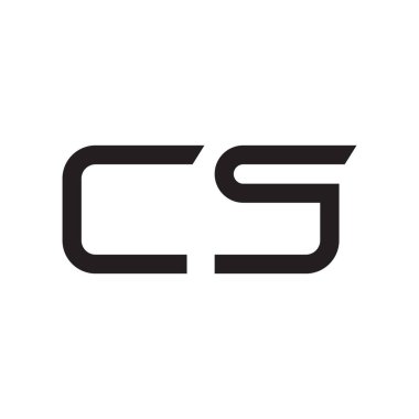 c ilk harf vektör logo simgesi