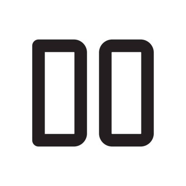 ilk harf vektör logo simgesini yap