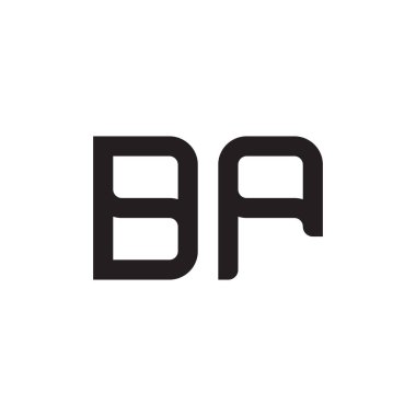 dp ilk harf vektör logo simgesi