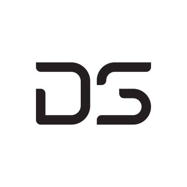 İlk harf vektör logosunu simgeler