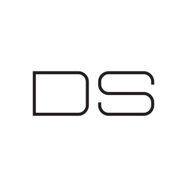 İlk harf vektör logosunu simgeler