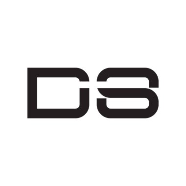 İlk harf vektör logosunu simgeler