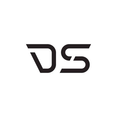 İlk harf vektör logosunu simgeler