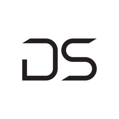 İlk harf vektör logosunu simgeler