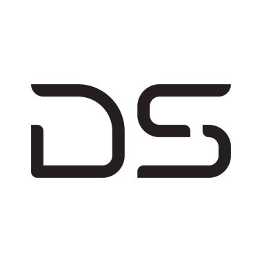 İlk harf vektör logosunu simgeler