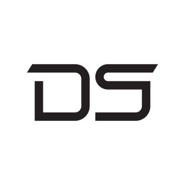 İlk harf vektör logosunu simgeler