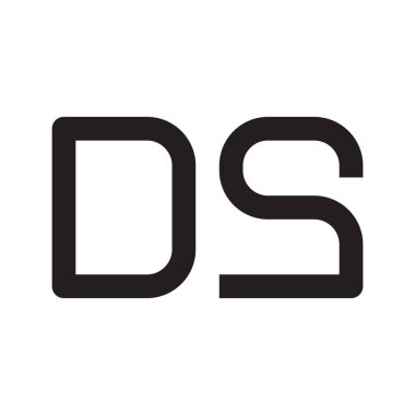 İlk harf vektör logosunu simgeler