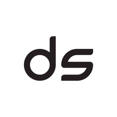 İlk harf vektör logosunu simgeler