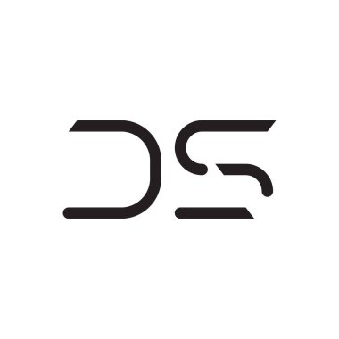 İlk harf vektör logosunu simgeler