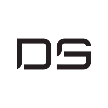 İlk harf vektör logosunu simgeler