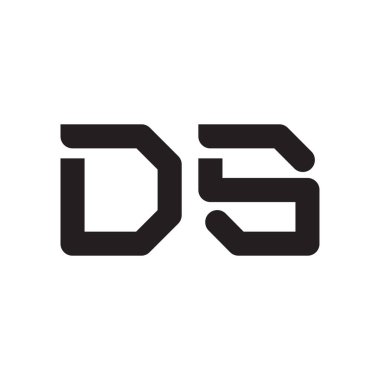 İlk harf vektör logosunu simgeler