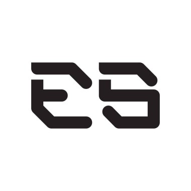 Başlangıç harf vektör logo simgesi